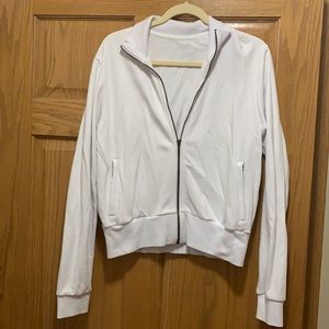Zyia zip-up white